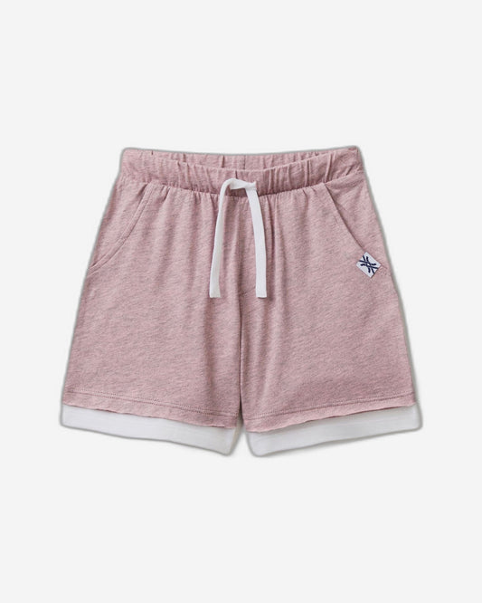Shorts in marl cotton
