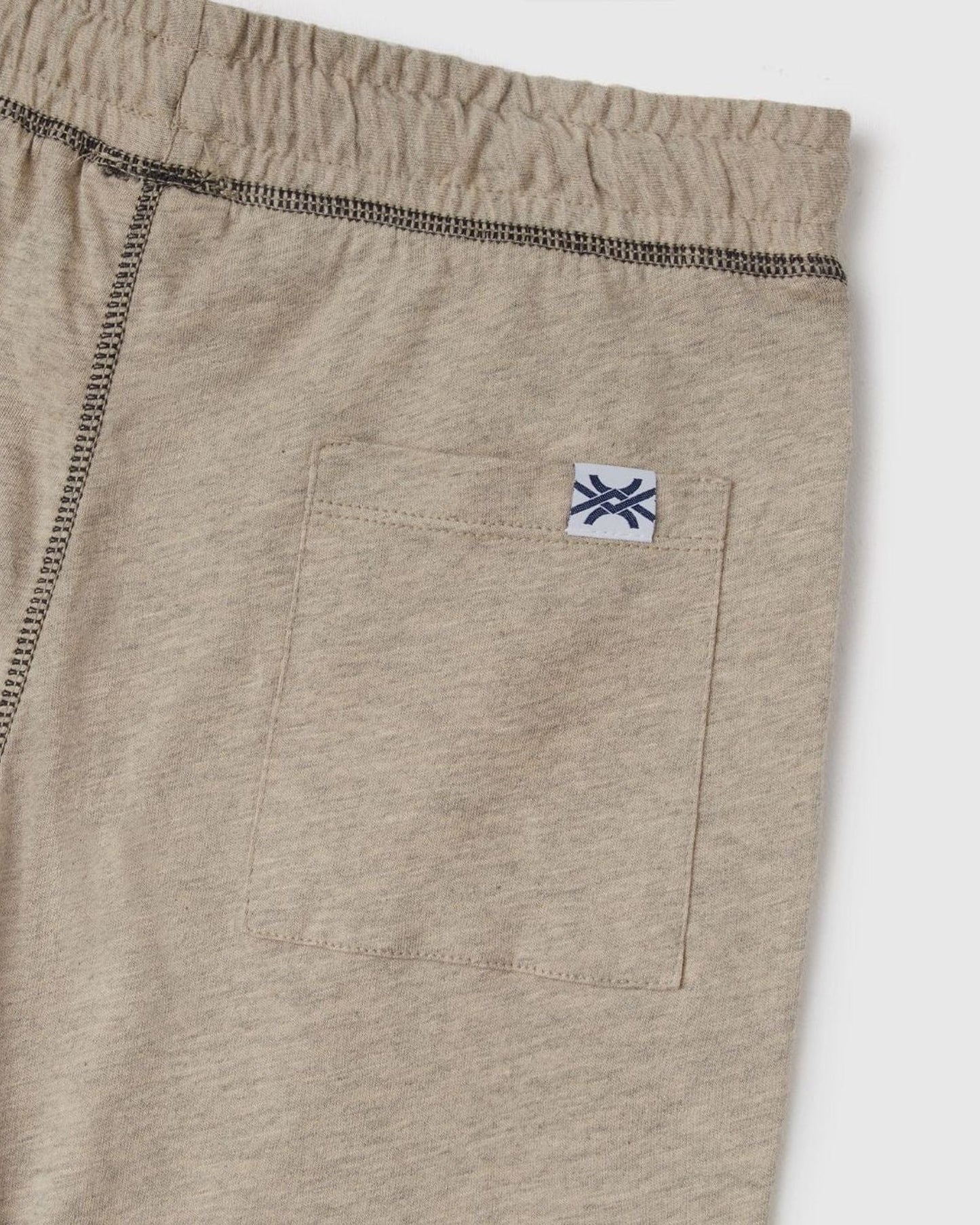 Bermudas in marl jersey