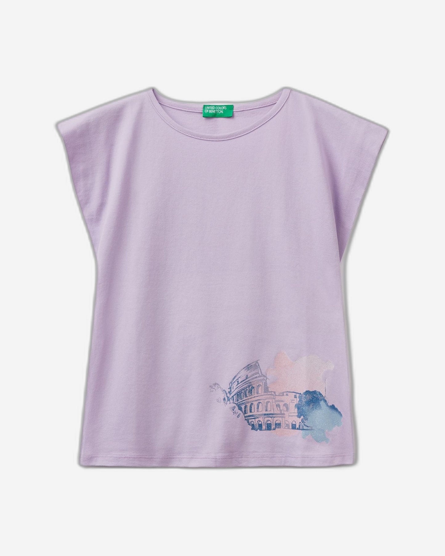 T-shirt with water-based print