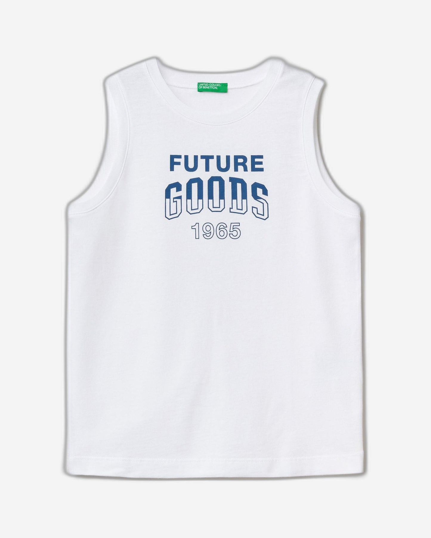Tank top with text print