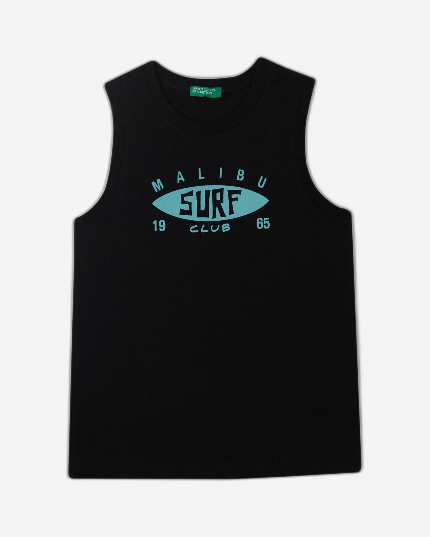 Tank top with text print