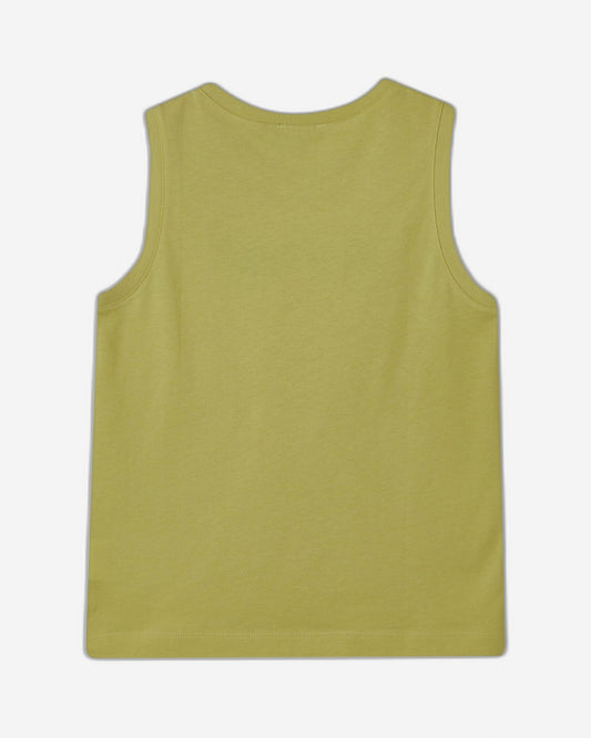 Tank top with text print
