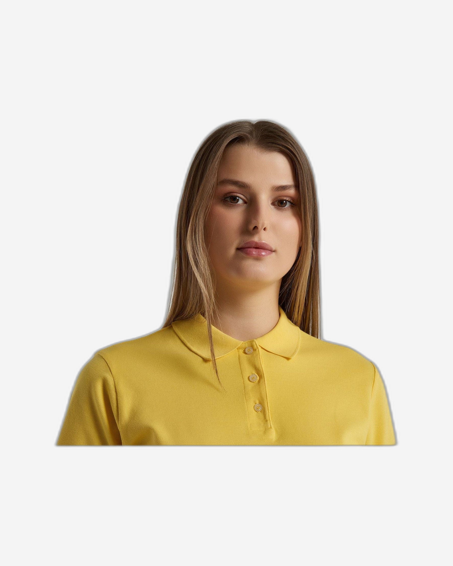 Polo in stretch organic cotton