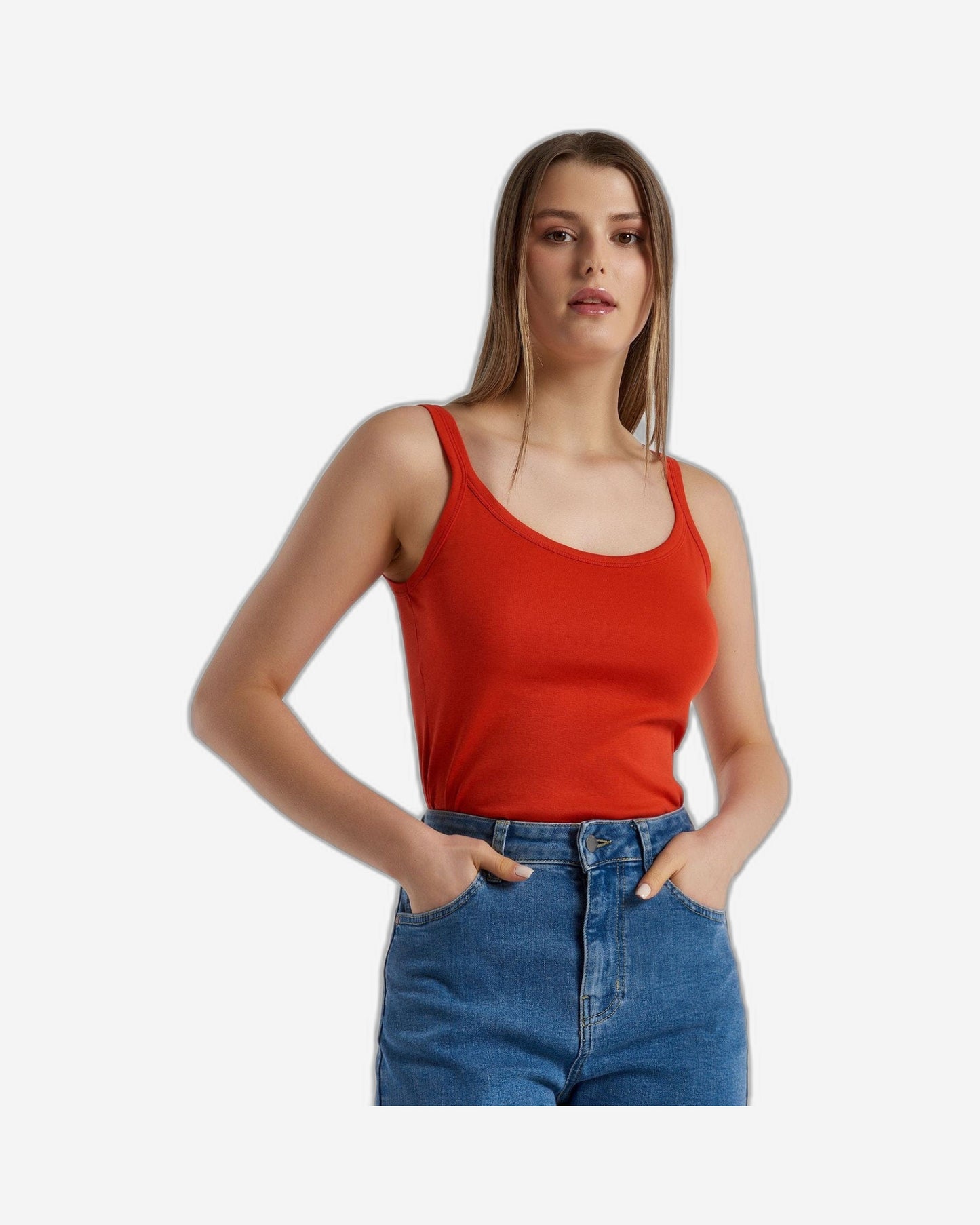 Ribbed tank top