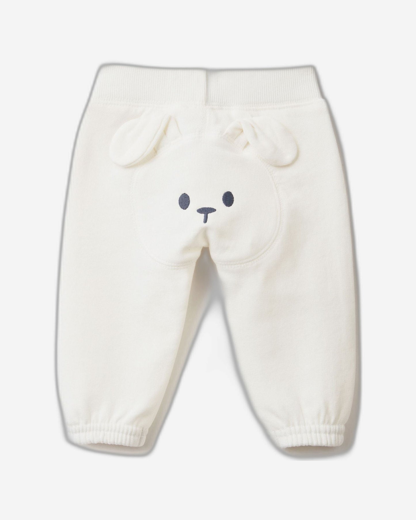 Soft sweatpants with embroidery