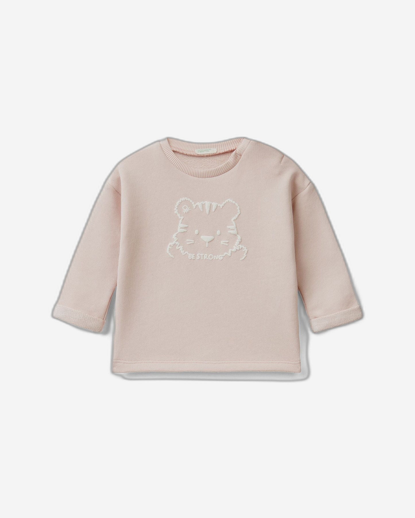 Soft sweatshirt in organic cotton with print