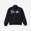 Sweatshirt with zip and collar