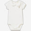 Onesie with collar in organic cotton