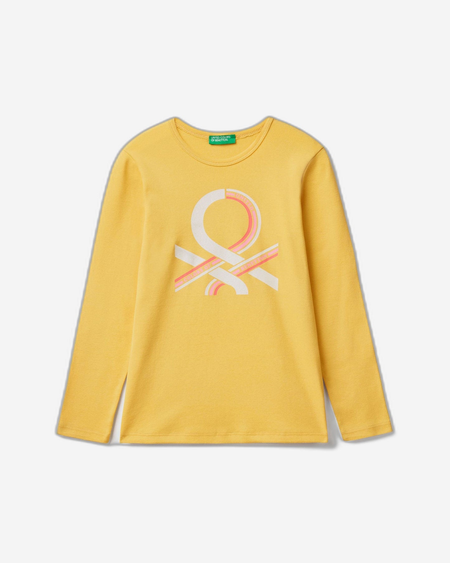 Long sleeve t-shirt with glitter print