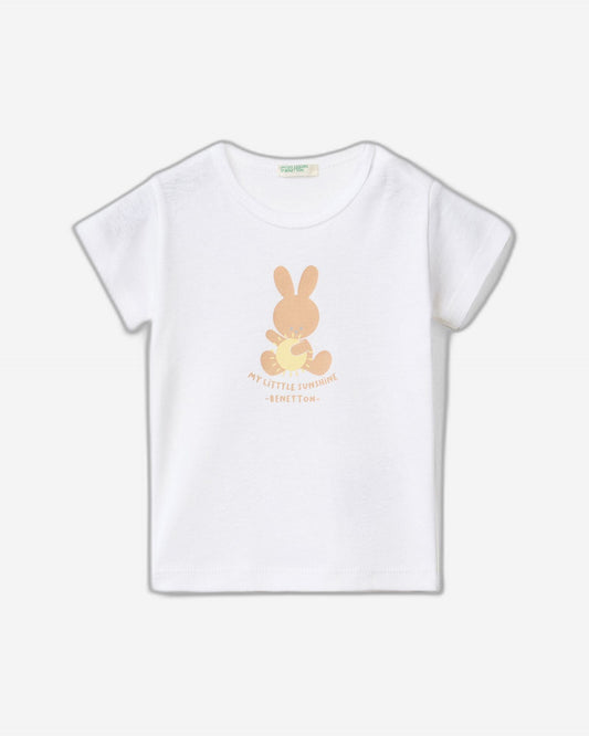 T-shirt in 100% organic cotton