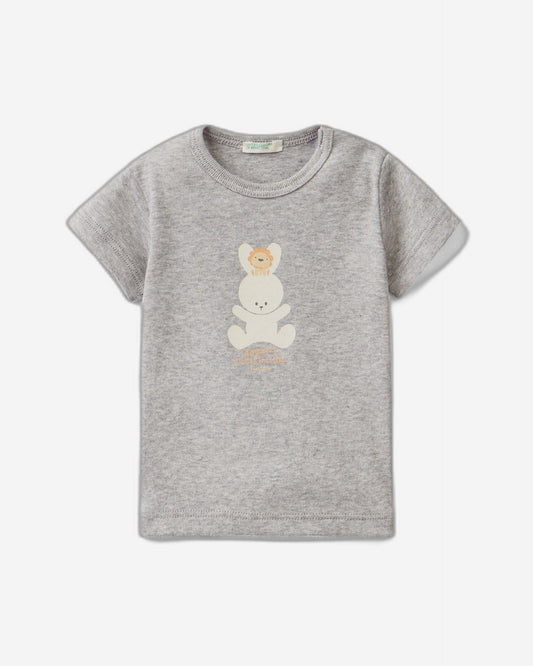 T-shirt in 100% organic cotton