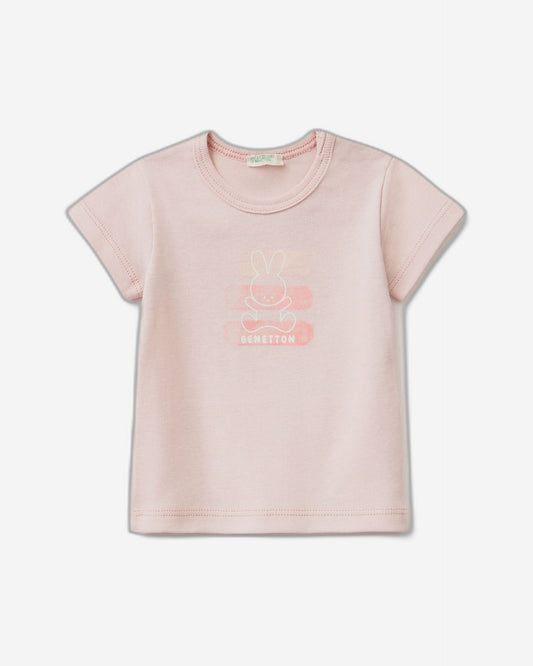 T-shirt in 100% organic cotton