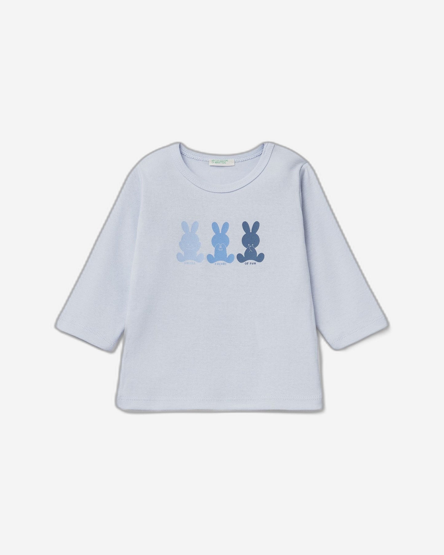 Long sleeve 100% organic cotton t-shirt