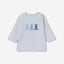 Long sleeve 100% organic cotton t-shirt