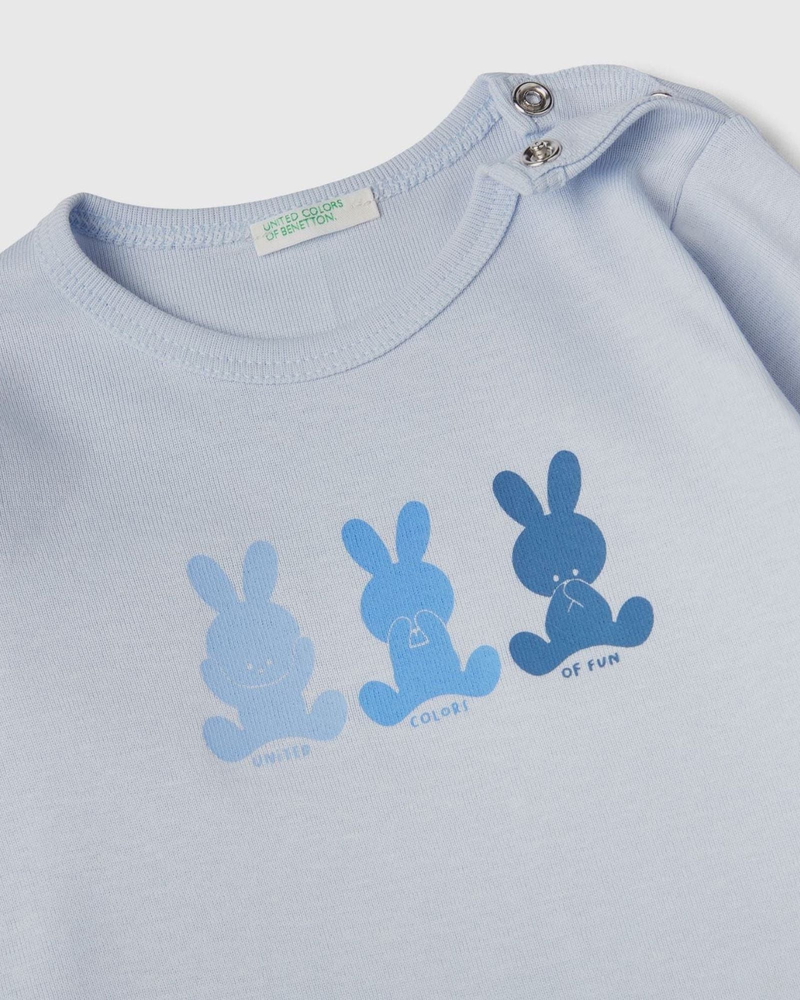 Long sleeve 100% organic cotton t-shirt