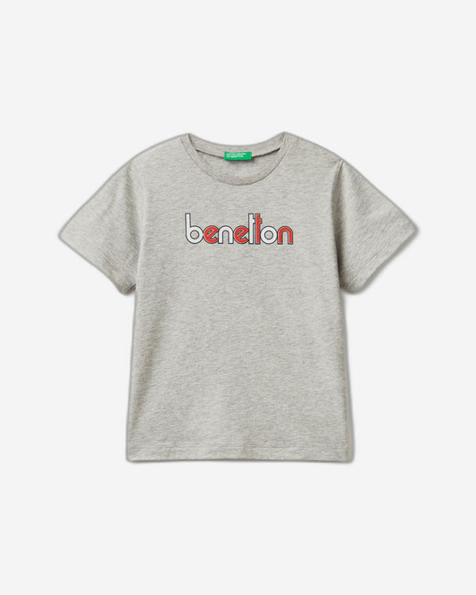 T-shirt with print in 100% organic cotton