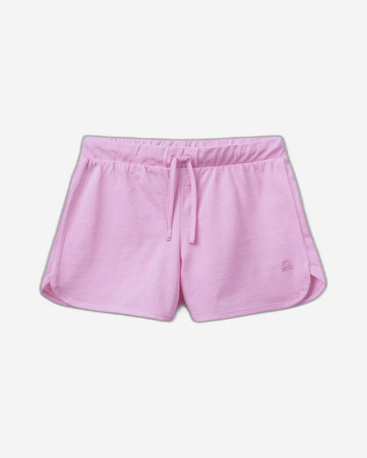 Runner style shorts in organic cotton