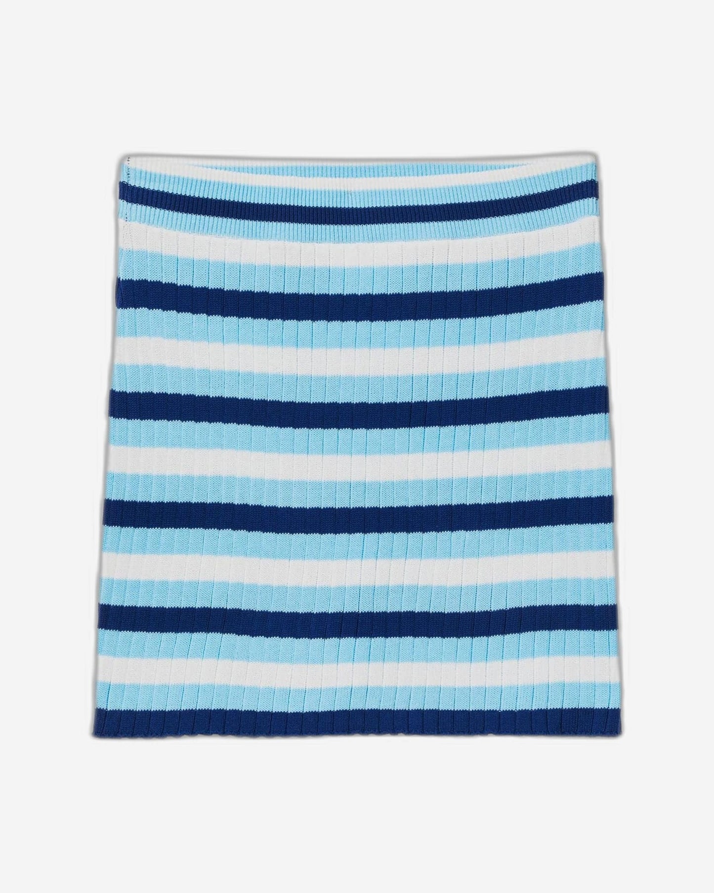 Striped mini skirt