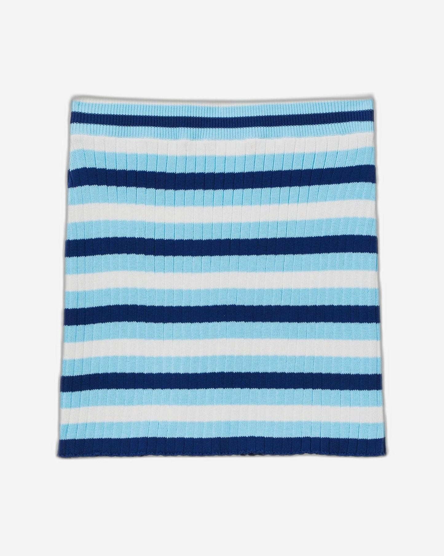 Striped mini skirt
