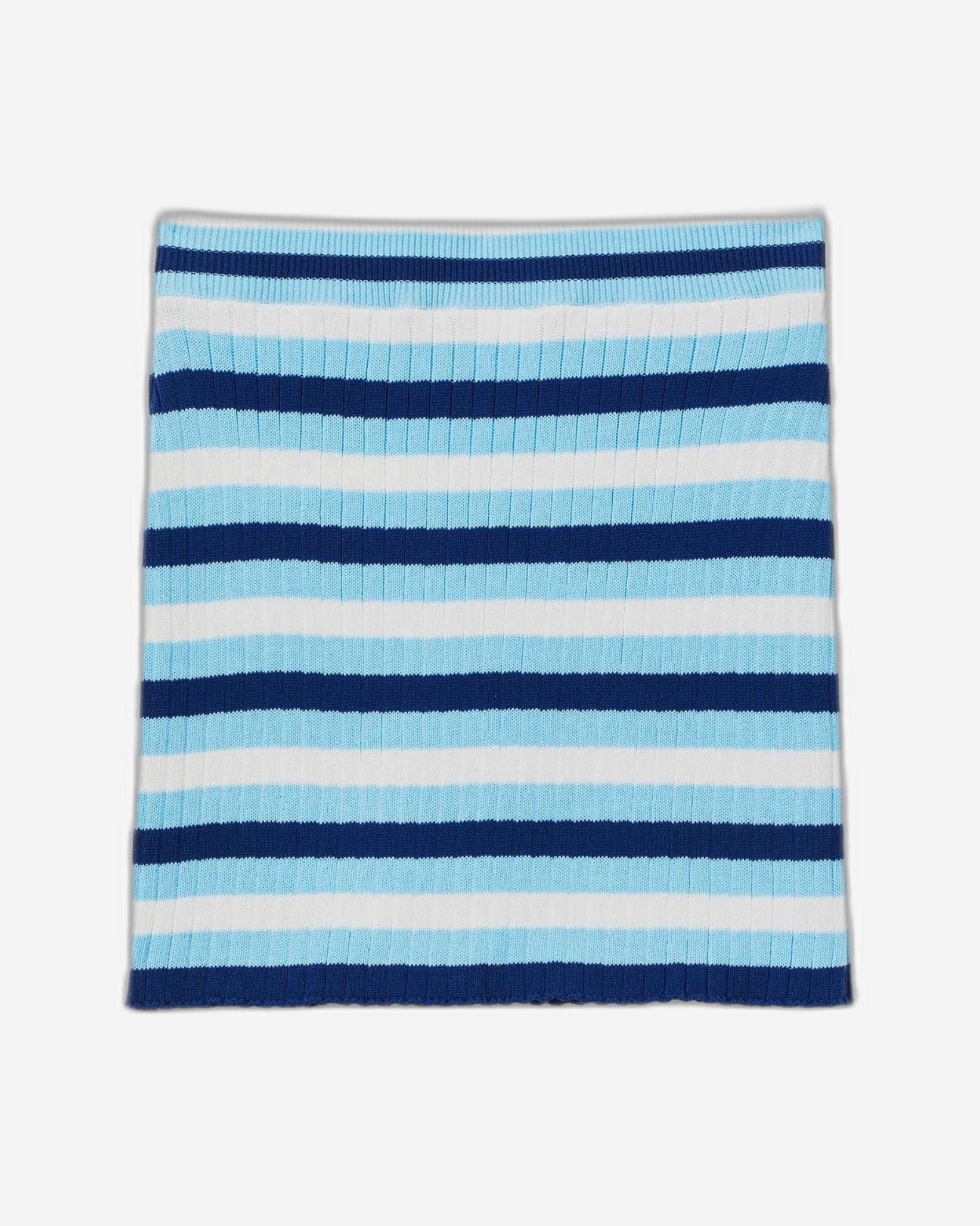 Striped mini skirt