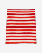 Striped mini skirt