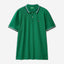 Short sleeve stretch cotton polo