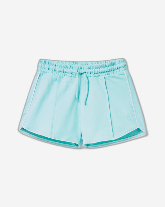 100% cotton shorts with drawstring
