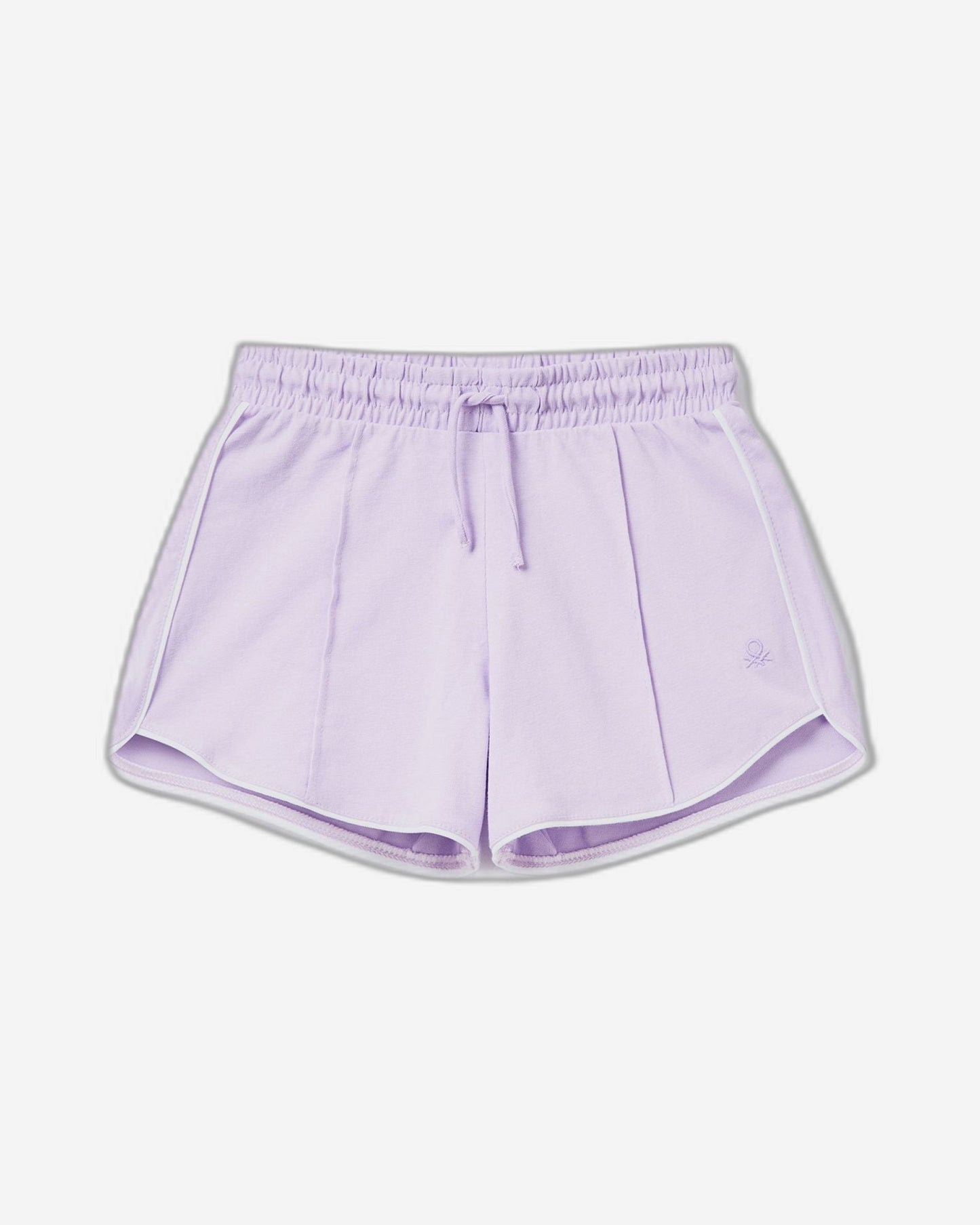 100% cotton shorts with drawstring