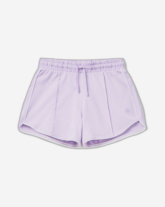 100% cotton shorts with drawstring