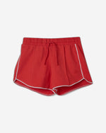 100% cotton shorts with drawstring