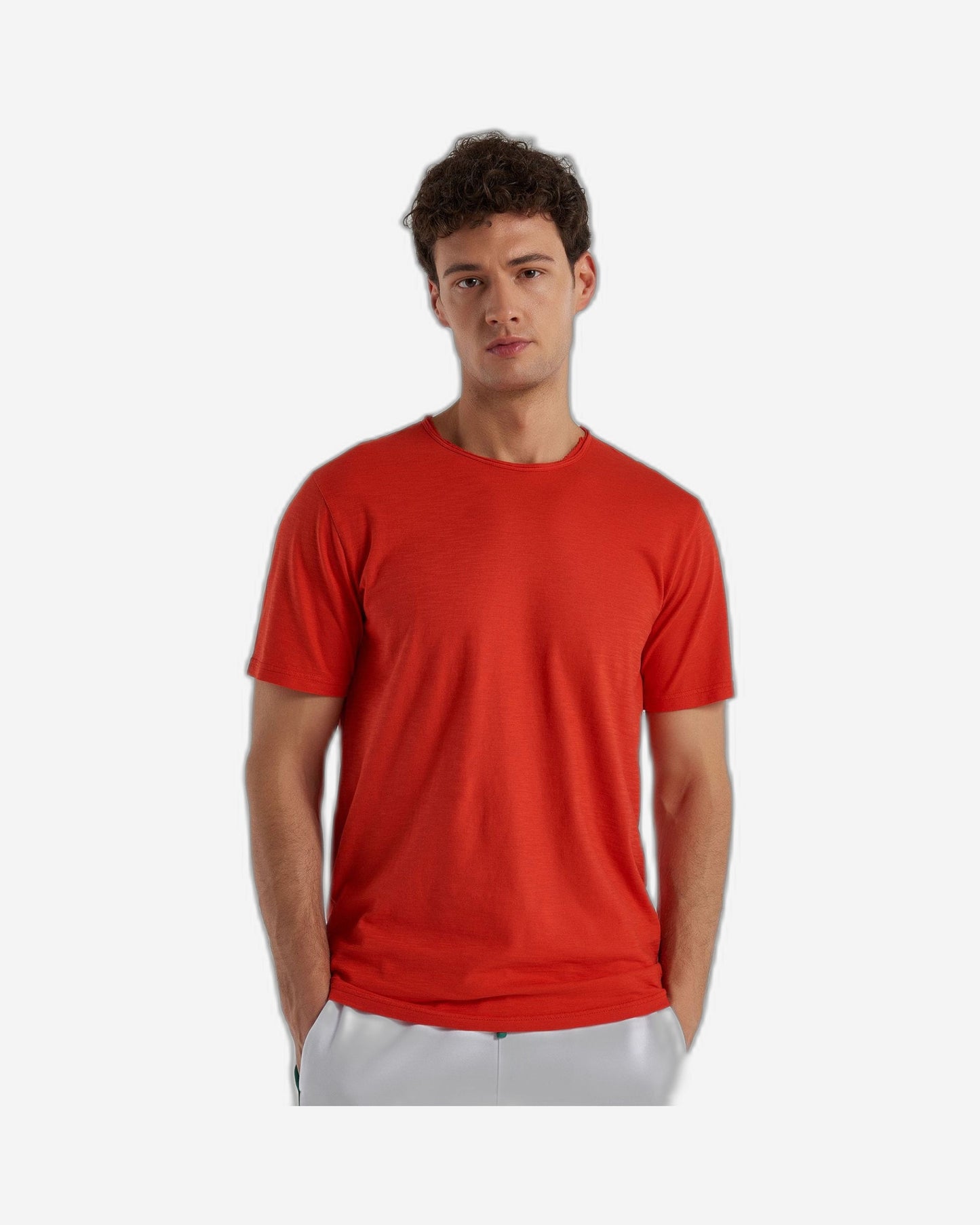 T-shirt in slub cotton