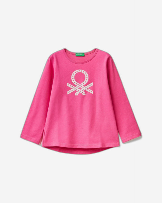 100% cotton t-shirt with logo