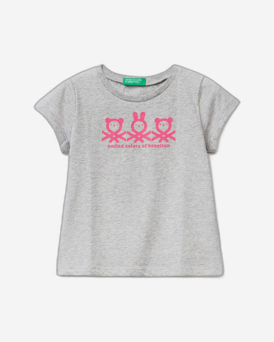 100% cotton t-shirt with logo