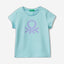 100% cotton t-shirt with logo