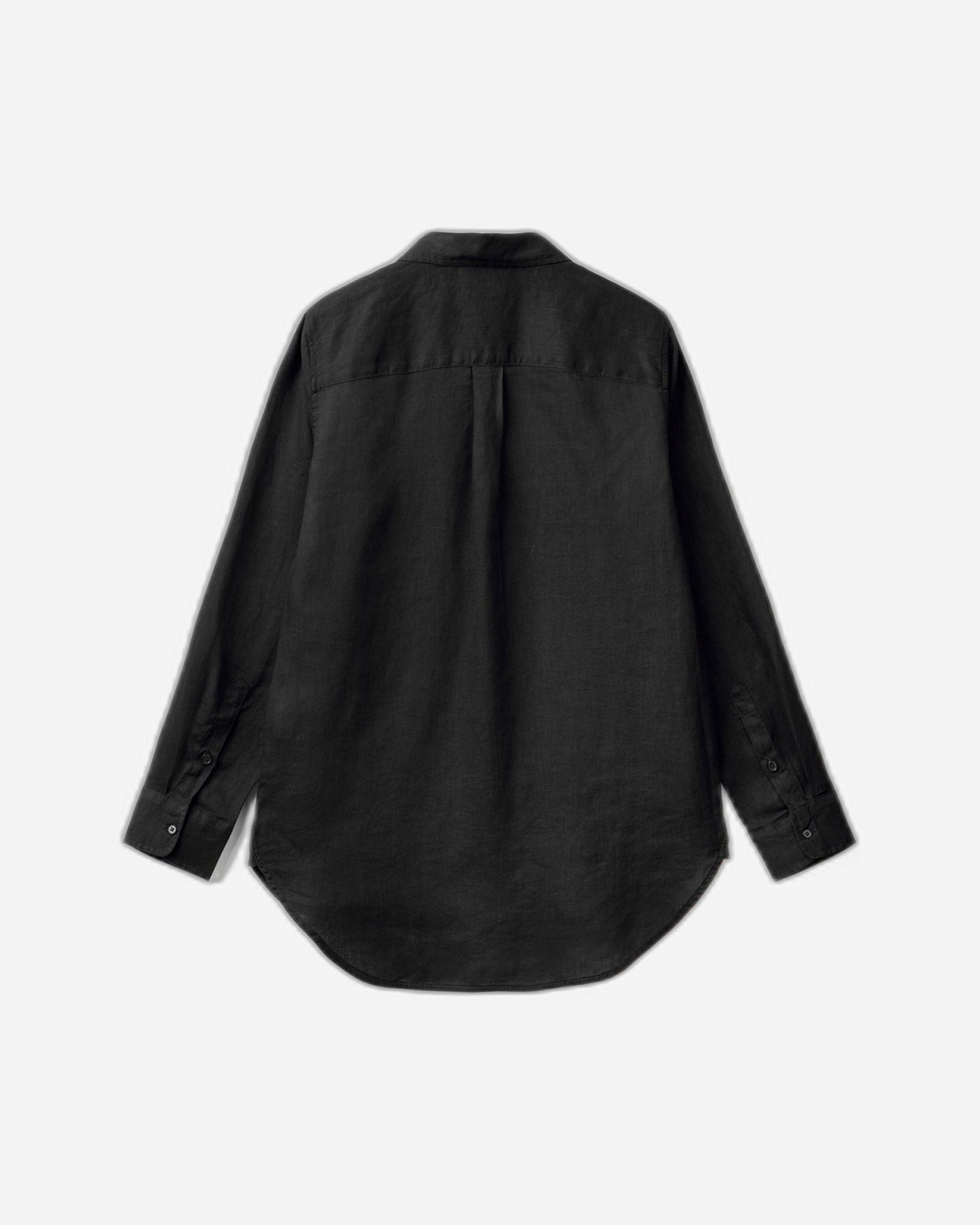 Long shirt in pure linen