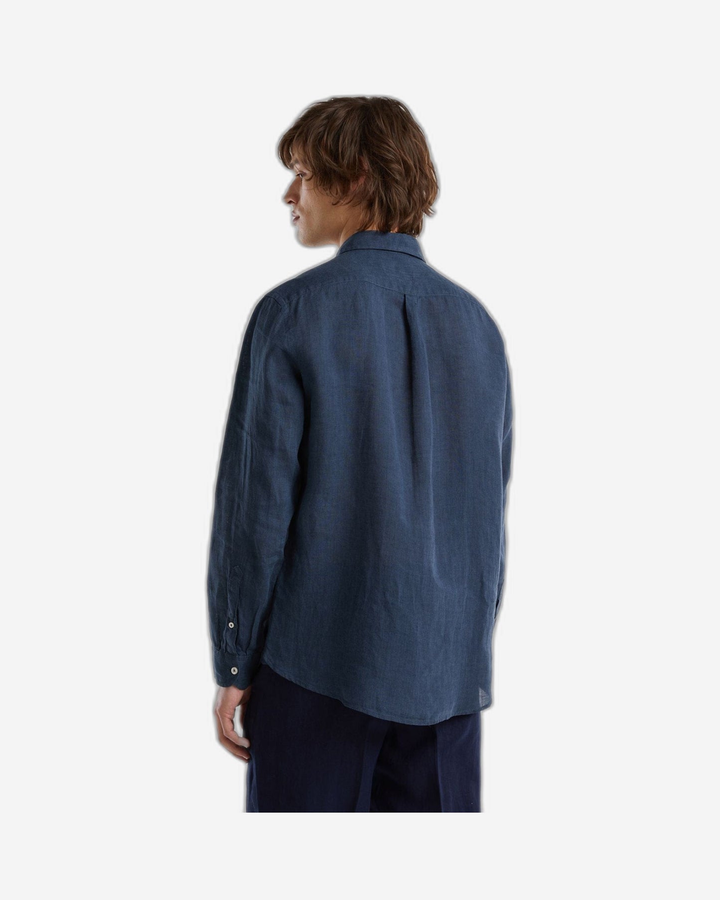 Shirt in pure linen