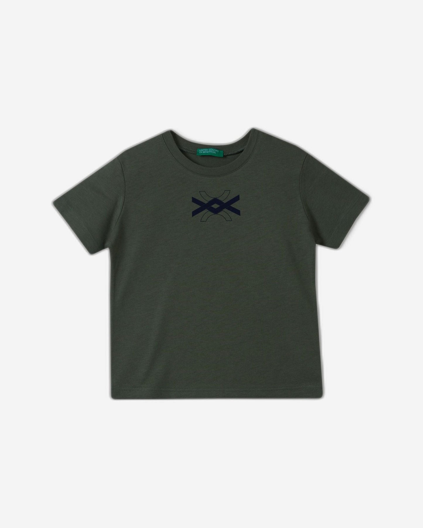 100% cotton t-shirt with logo