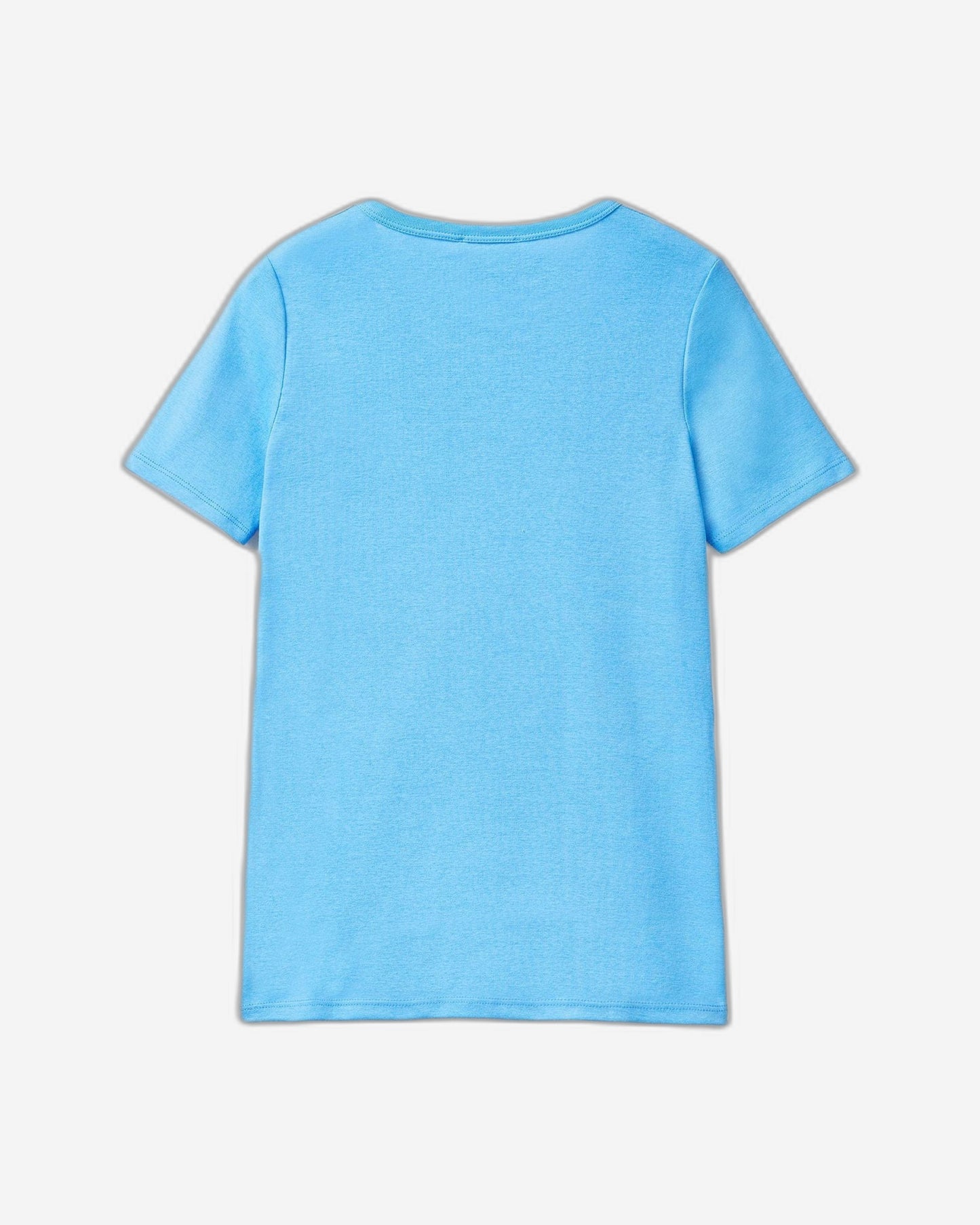 T-shirt in 100% cotton with glitter print logo