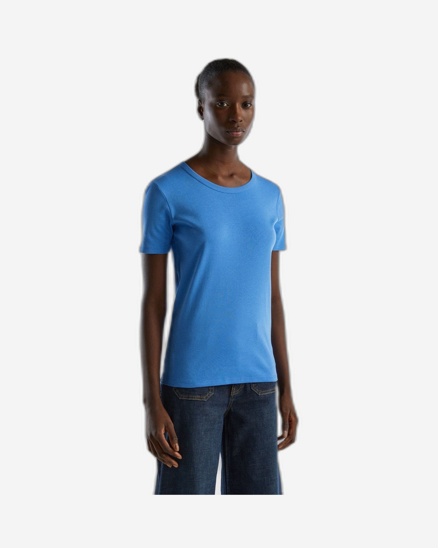 Long fiber cotton t-shirt
