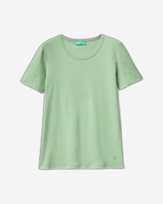 Long fiber cotton t-shirt