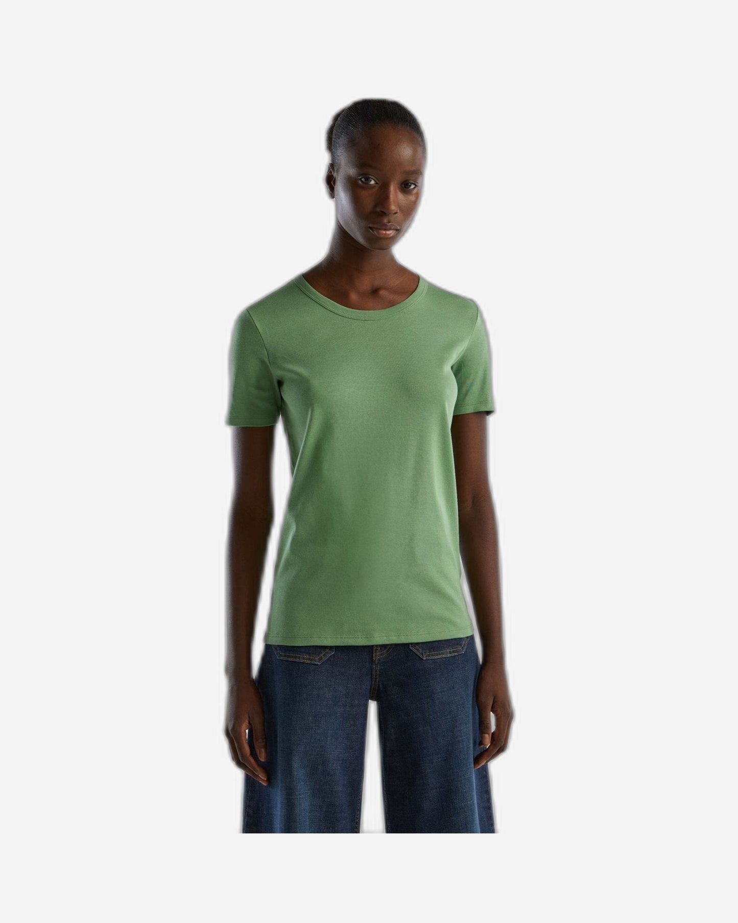 Long fiber cotton t-shirt