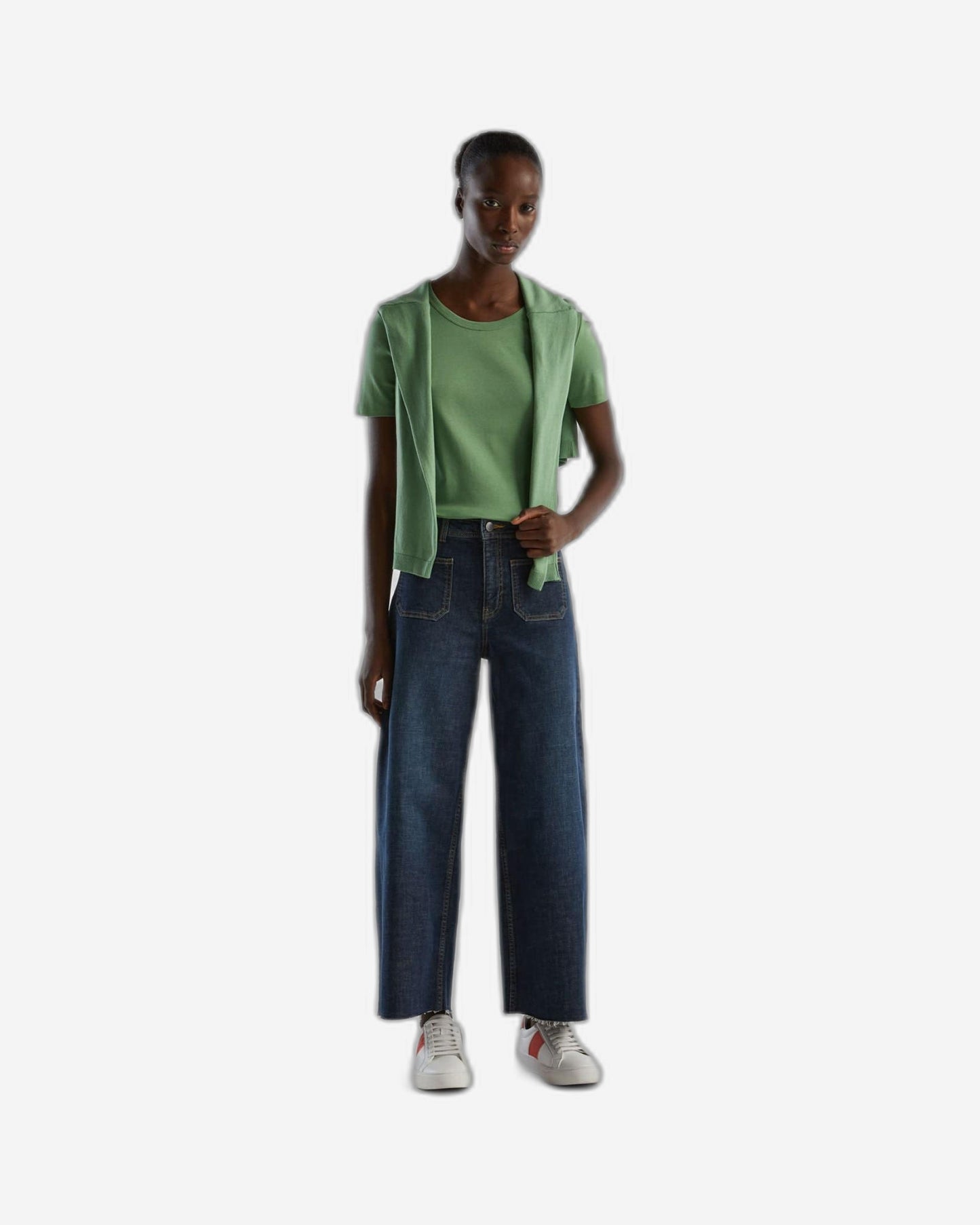 Long fiber cotton t-shirt