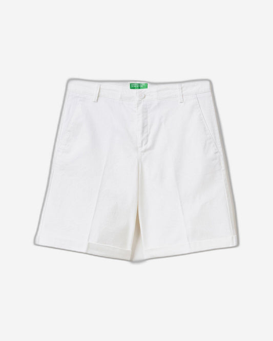Bermudas in stretch cotton
