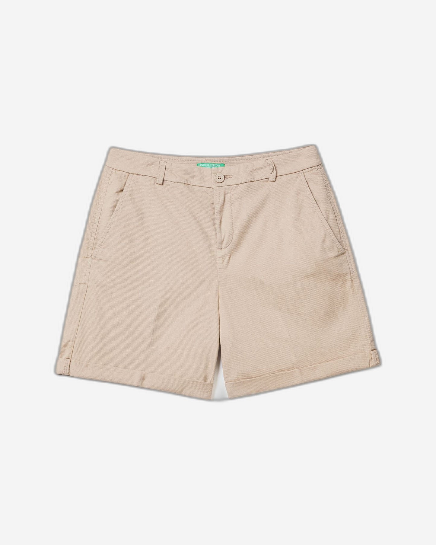 Stretch cotton bermudas