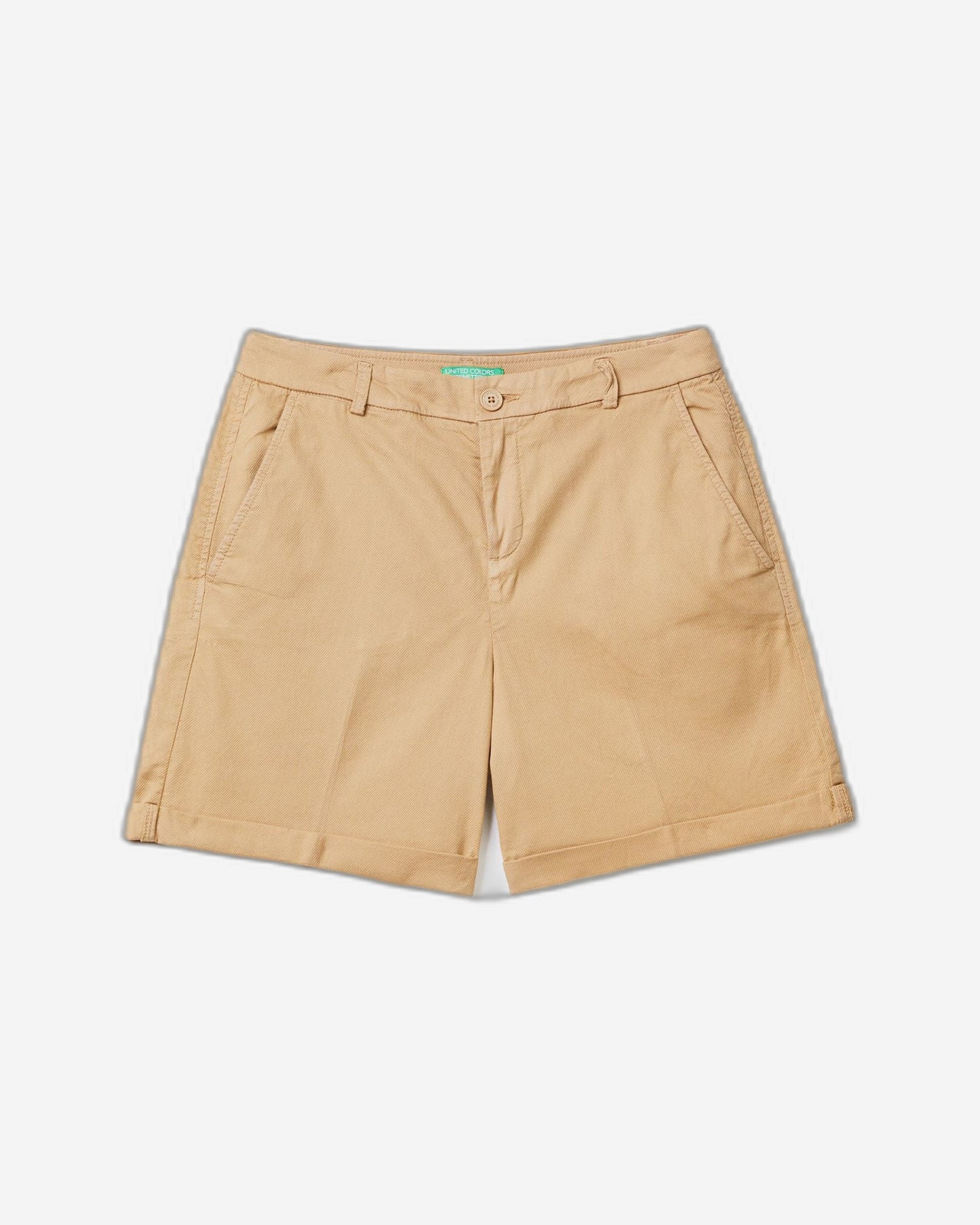 Stretch cotton bermudas