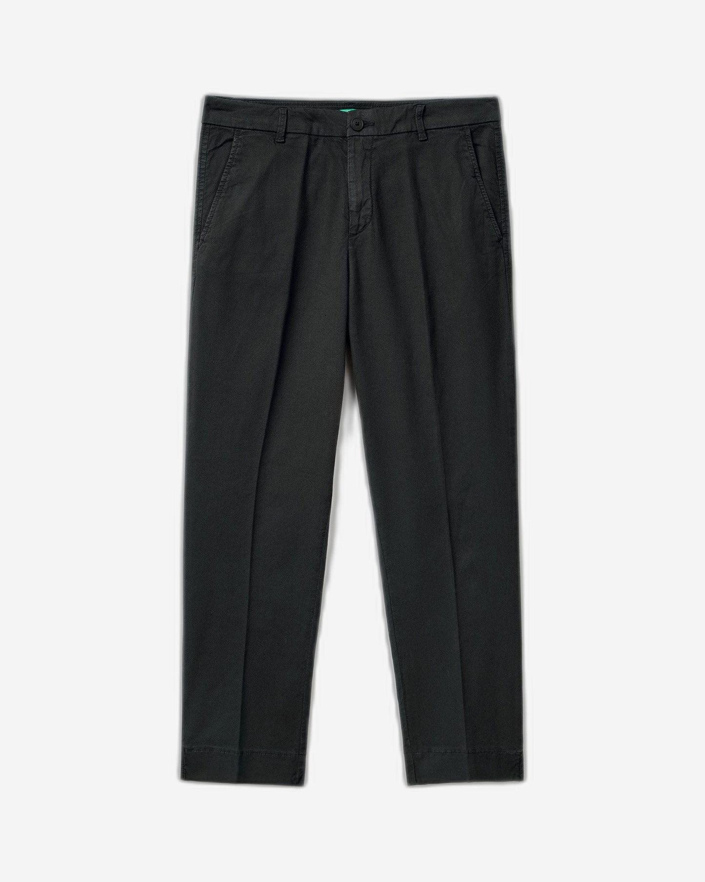 Cropped chinos in stretch cotton