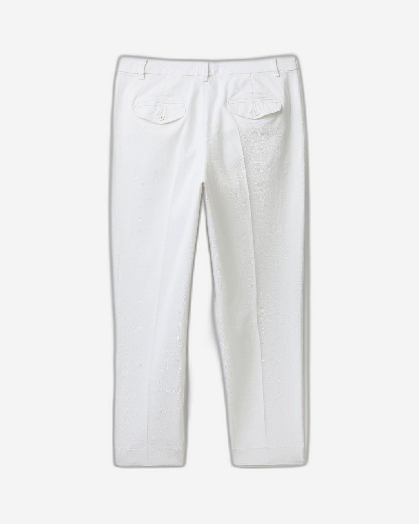 Cropped chinos in stretch cotton