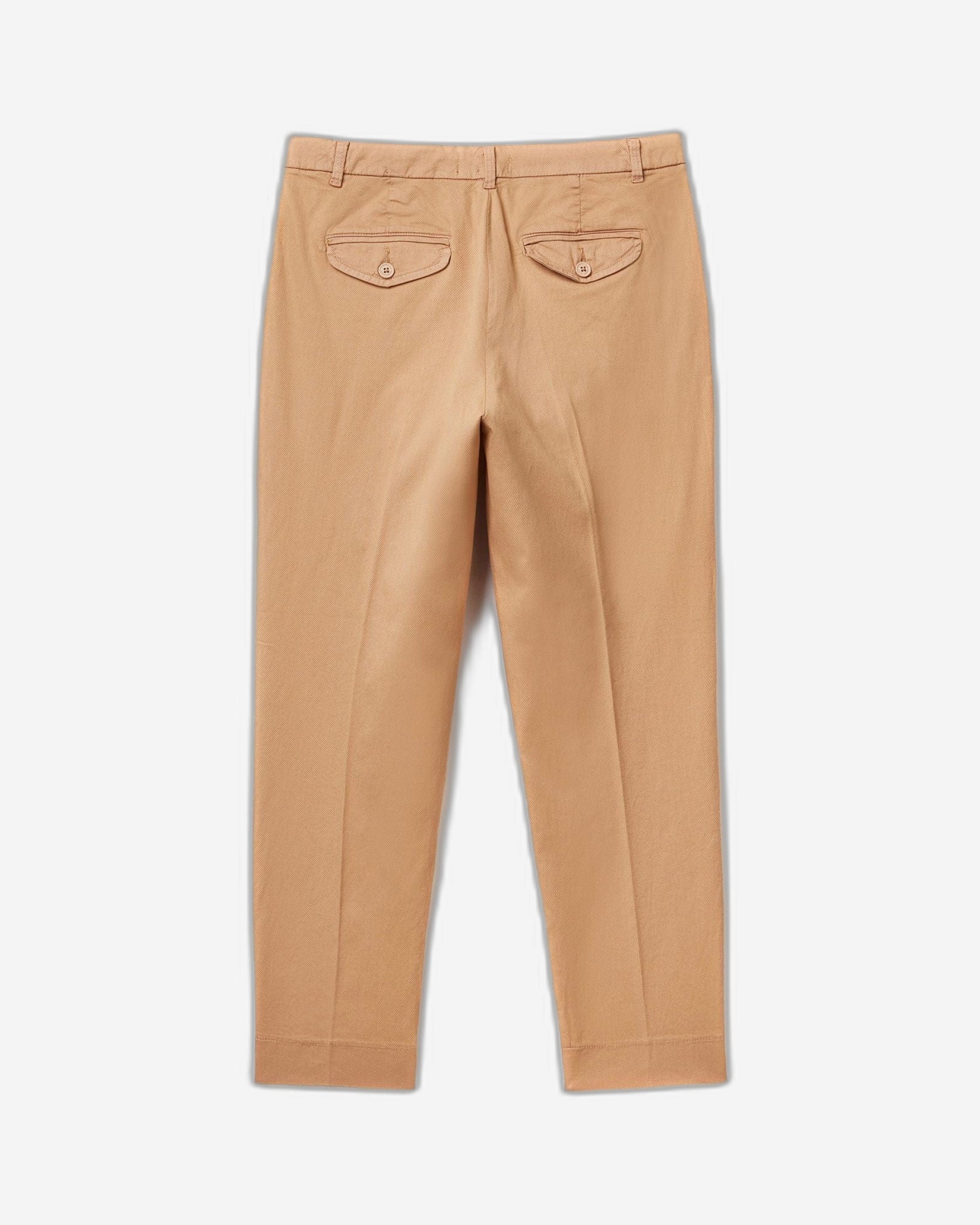 Cropped chinos in stretch cotton