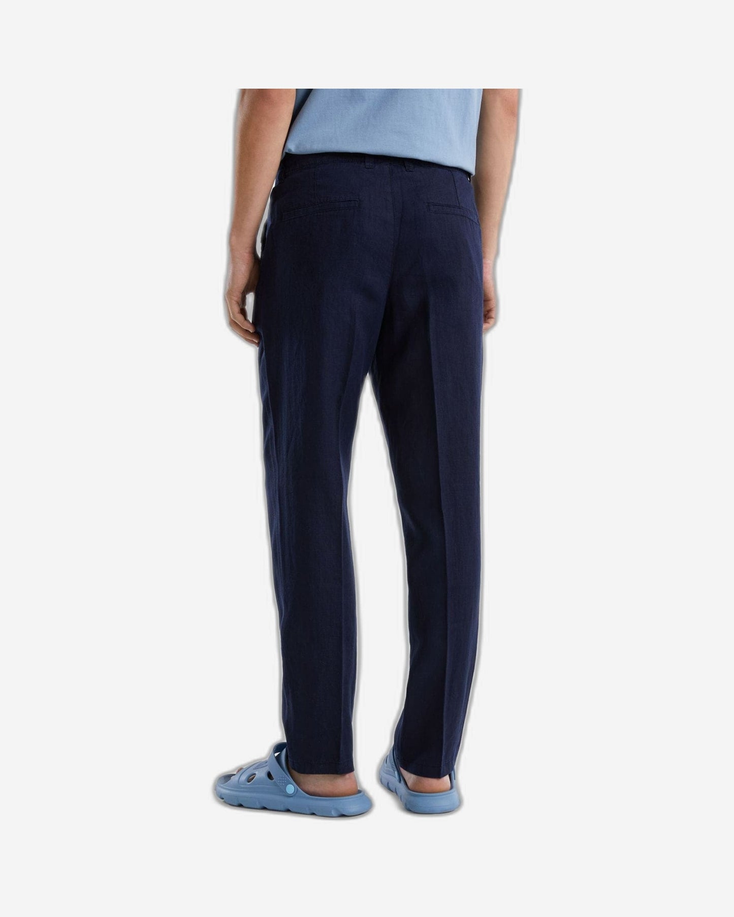 Chinos in pure linen