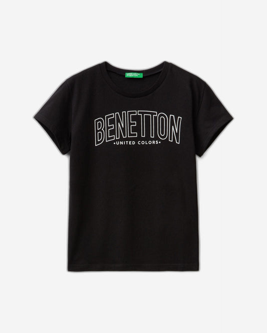 100% cotton t-shirt with logo